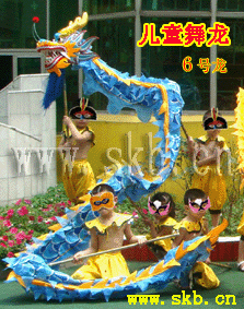 9 segments Cloth or your choice Chinese Dragon Dance Loong Equipment 